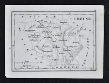 Mappa miniatura 1833 Perrot