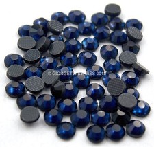 STRASS MC Stone collection 1440pz SS20 5mm Blu scuro Montana hotfix termoadesivi