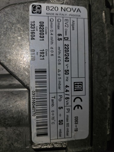 Valvola gas sit - valvola,