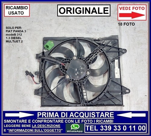 Ventola radiatore completa - radiatore,
