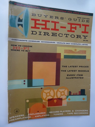 Euc vintage 1958 - vintage, hi-fi