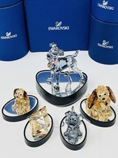Swarovski Disney set completo Lilli e il Vagabondo 6 pezzi nuovi con scatola