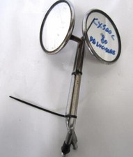 Coppia Specchi Specchietti usati Honda CX 500 Custom anno 1980 DA LUCIDARE