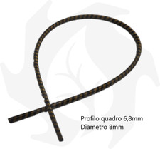FLESSIBILE PER DECESPUGLIATORE LUNGHEZZA 930mm QUADRO DA 6,8mm DIAMETRO 8mm