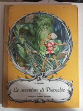 Le Avventure di Pinocchio Illustrazioni di Maraja Fratelli Fabbri Editori 1955