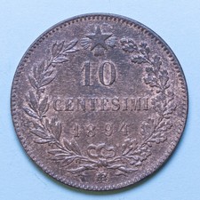 UMBERTO I 10 CENTESIMI 1894