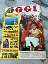 RIVISTA OGGI DEL 08/07/1972.  NUMERO 28.  ANNO XXVIII.  DA COLLEZIONE.COME NUOVO