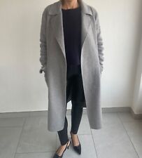 Cappotto classico Iris di Arnim Cashmere Doubleface grigio e taglia 36