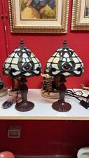 Coppia di lumi stile Tiffany