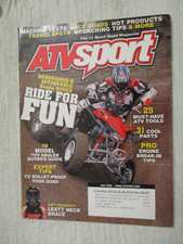ATV SPORT MAGAZINE MAY 2008