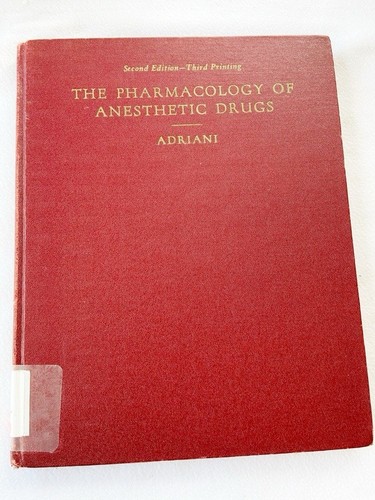 The pharmacology anesthetic - pharmacology,