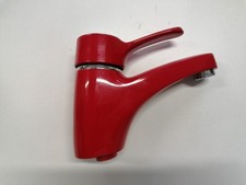 RUBINETTO MISCELATORE LAVABO ROSSO
