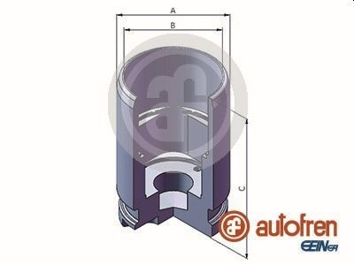 Pistone asse posteriore pinza - asse, posteriore,