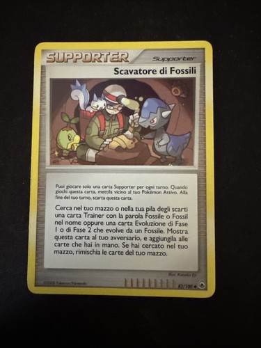 Carta trainer scavatore - carta, di
