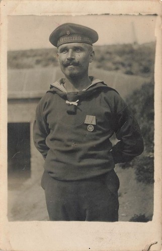 Cartolina fotografica ww1 - cartolina,