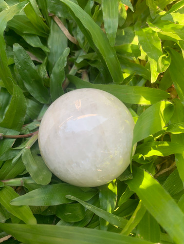 Natrolite sphere ball rare - sphere,