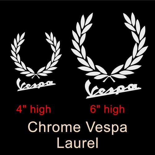 Adesivi cromati vespa - adesivi,