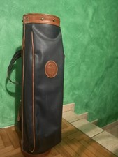 TRUSSARDI - Sacca da golf in pelle blu