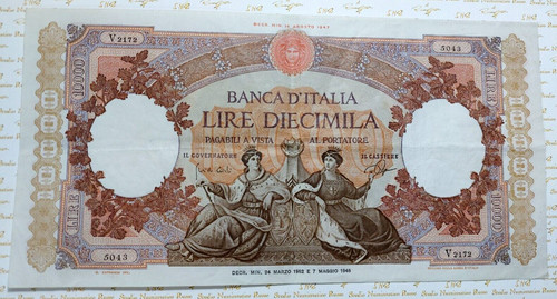 10000 lire repubbliche - lire,