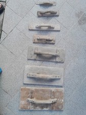 SET FRATTAZZO ANTICO LOTTO DI 6 frattazzi LEGNO-ARTIGIANALI