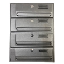 CASELLARIO POSTALE ORIZZONTALE 5 POSTI PORTA LETTERE CONDOMINIO VULCANIA