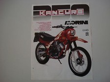 advertising Pubblicità 1984 MOTO MORINI 350 KANGURO