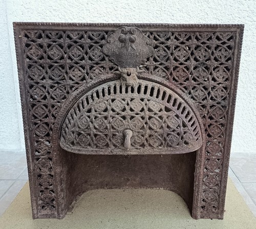 Antico stufa ghisa stile - in,