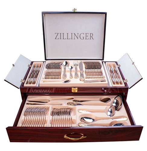 Set posate zillinger oro - posate,