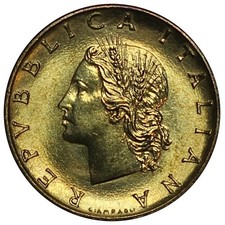 20 lire Ramo di quercia dal