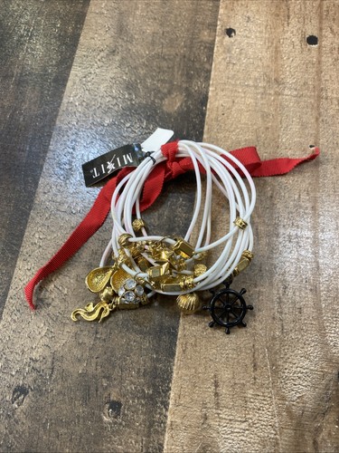 Bracciale charms corda - bracciale,