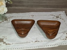 VINTAGE ANNI 70 ROBEX  DUE PORTA UOVA CALEPPIO CUCINA SIMIL LEGNO