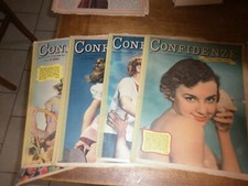 CONFIDENZE- RIVISTA- 1952 -LIALA - 6 NUMERI- IN BLOCCO-STOCK- USATA-RARA-