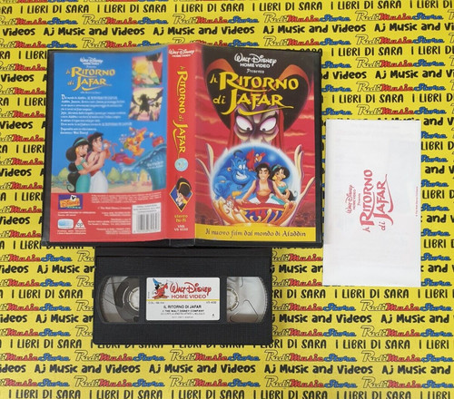 Vhs film aladdin ritorno - il,