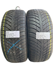 2 PNEUMATICI USATI 205/55 R 16 91H NEXEN 4STAGIONI M+S 5 MM DOT 1522