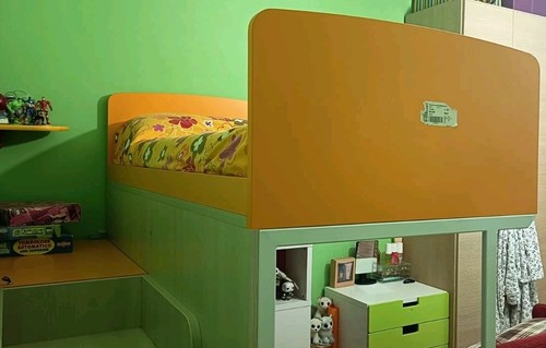Letto soppalco per ragazzi - letto,
