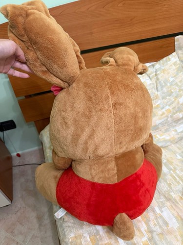 Grande peluche coniglio
