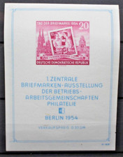 Germania Est DDR 1954 Prima
