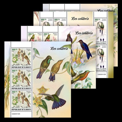 Francobolli colibrì colibri - francobolli,