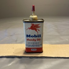 Vintage 1950's Mobil Handy Oil