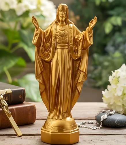Statua gesù cristo stampo - gesù, in