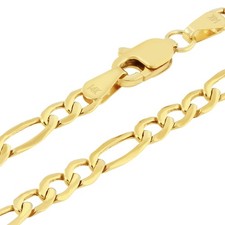 14K Oro Giallo 2.5mm Figaro