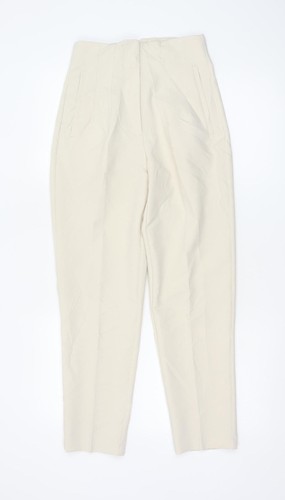 Zara pantalone donna beige - pantalone,