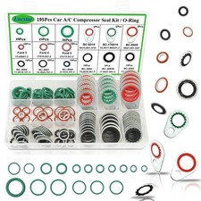 195PCS A/C Seal O Ring