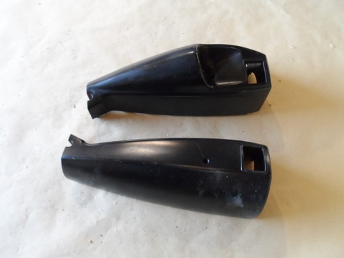 Cofano piantone sterzo - sterzo, nero