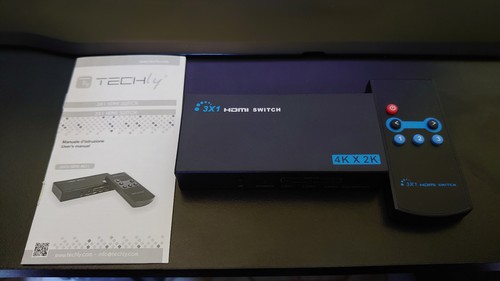 Switch hdmi 1 techly - switch, x