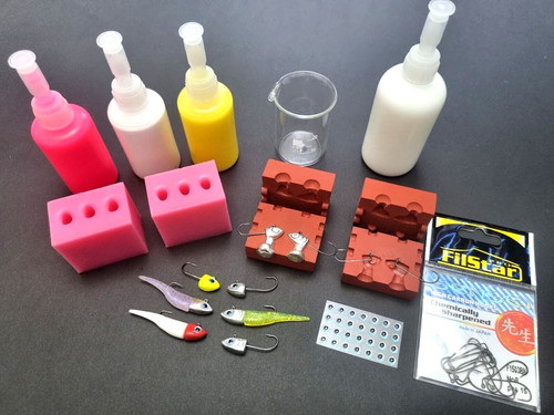 Kit completo esca ajing - kit,