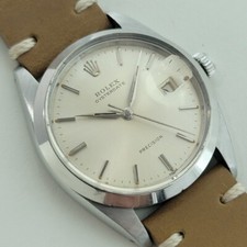Rolex Oysterdate Precision Ref 6694 34mm 1960s Mens Manual Wind Vintage RA564B