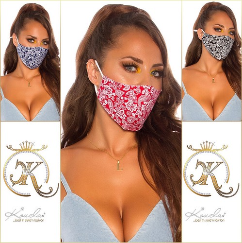 Maschera bocca tessuto - maschera,