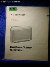 Sony Manuale Di Istruzioni KV