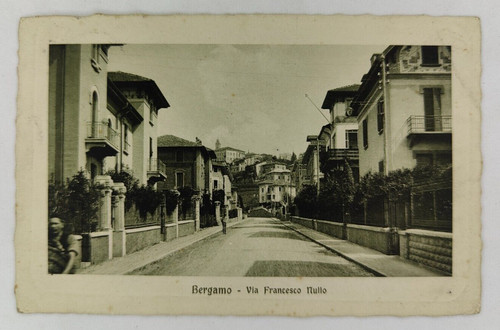 Cartolina bergamo via - cartolina,